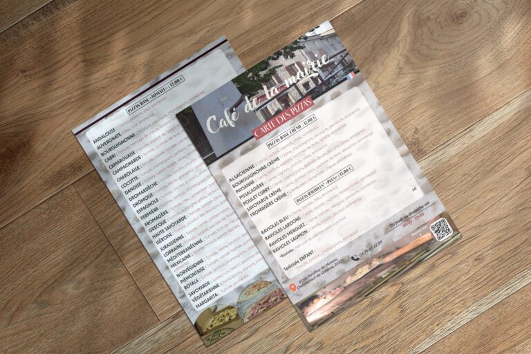 Menu 2 - café de la mairie