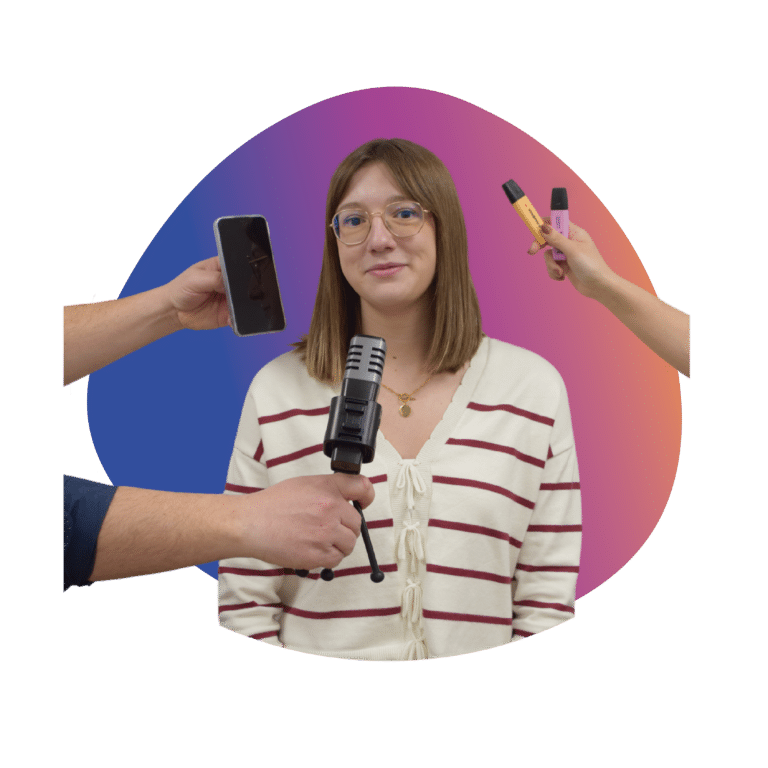 Julie, commerciale et marketing chez InfoRéso